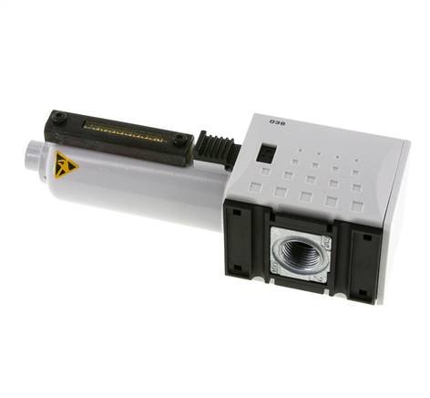Aktivkohlefilter G3/8'' 470l/min ohne Entwässerung Metall Futura 1