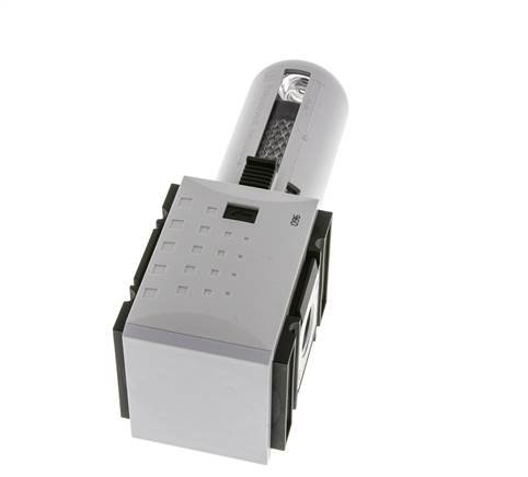 Aktivkohlefilter G1/2'' 1700l/min Ohne Entwässerung Polycarbonat Futura 2