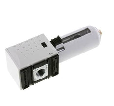 Aktivkohlefilter G3/8'' 470l/min ohne Entwässerung Polycarbonat Futura 1