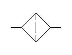 Aktivkohlefilter G1/4'' 470l/min ohne Entwässerung Polycarbonat Futura 0