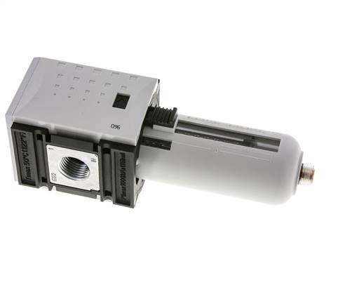 Aktivkohlefilter G1/2'' 1700l/min Ohne Entwässerung Polycarbonat Futura 2