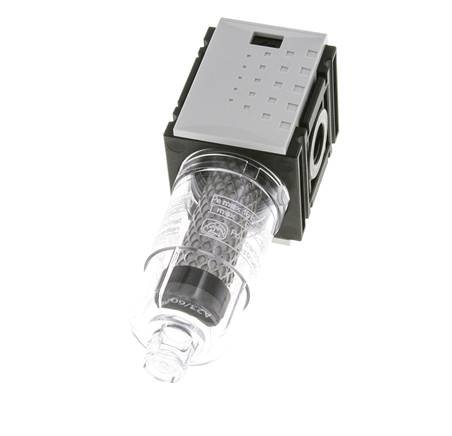 Aktivkohlefilter G1/4'' 470l/min ohne Entwässerung Polycarbonat Futura 0