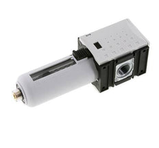 Aktivkohlefilter G3/8'' 470l/min ohne Entwässerung Polycarbonat Futura 1