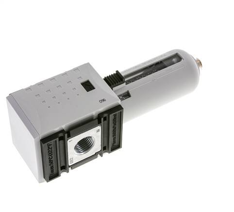 Aktivkohlefilter G1/2'' 1700l/min Ohne Entwässerung Polycarbonat Futura 2