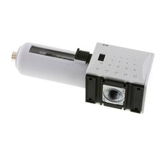 Aktivkohlefilter G3/8'' 470l/min ohne Entwässerung Polycarbonat Futura 1