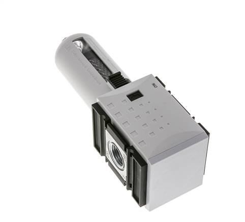 Aktivkohlefilter G1/2'' 1700l/min Ohne Entwässerung Polycarbonat Futura 2