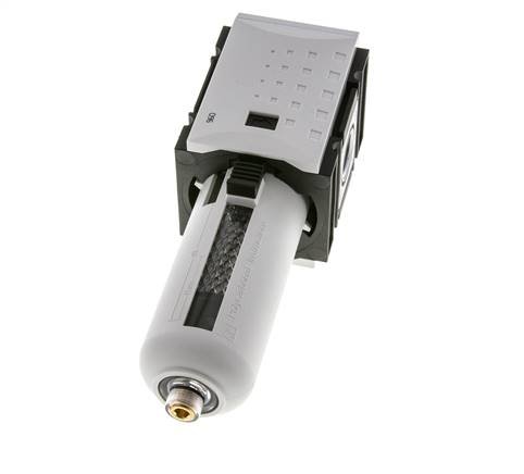 Aktivkohlefilter G1/2'' 1700l/min Ohne Entwässerung Polycarbonat Futura 2