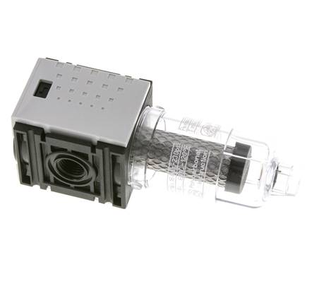 Aktivkohlefilter G1/4'' 470l/min ohne Entwässerung Polycarbonat Futura 0