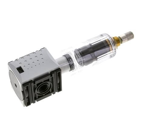 Vorfilter 0,3 Mikrometer G1/4'' 140l/min Auto (Geschlossen ohne Druck) Polycarbonat Futura 0