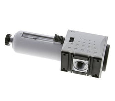 Vorfilter 0.3microns G3/8'' 300l/min Semi-Auto Polycarbonat Futura 1