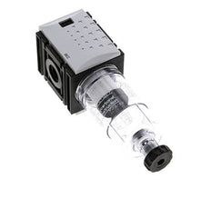 Vorfilter 0,3 Mikrometer G1/4'' 140l/min Halbautomatisch Polycarbonat Futura 0