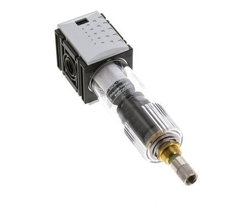 Vorfilter 0,3 Mikrometer G1/4'' 140l/min Auto (Geschlossen ohne Druck) Polycarbonat Futura 0