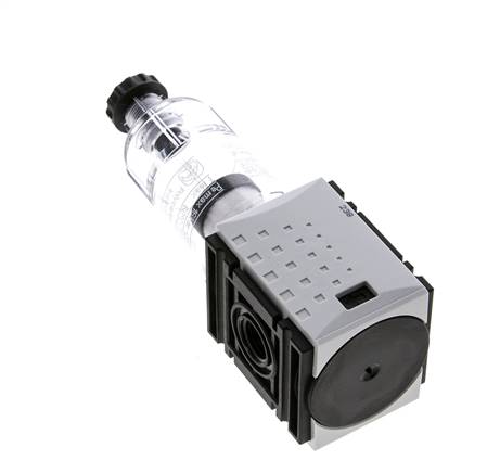 Vorfilter 0,3 Mikrometer G1/4'' 140l/min Halbautomatisch Polycarbonat Futura 0