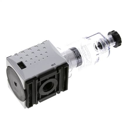 Vorfilter 0,3 Mikrometer G1/4'' 140l/min Halbautomatisch Polycarbonat Futura 0