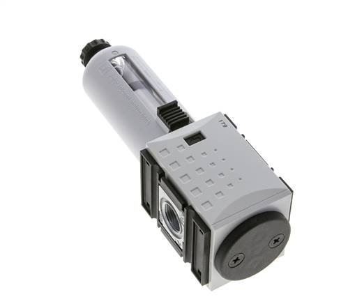 Vorfilter 0.3microns G3/8'' 300l/min Semi-Auto Polycarbonat Futura 1