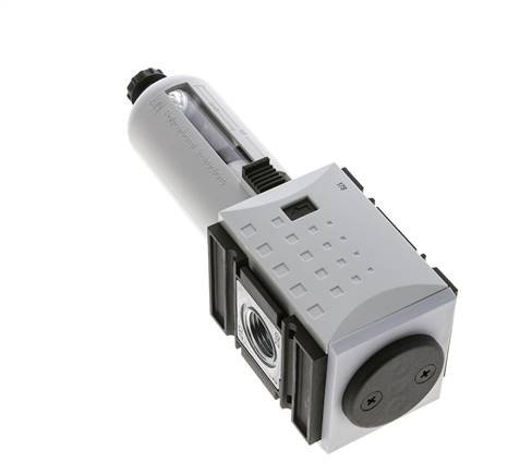 Vorfilter 0.3microns G1/2'' 500l/min Semi-Auto Polycarbonat Futura 2