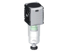 Vorfilter 0,3 Mikrometer G1/4'' 140l/min Halbautomatisch Polycarbonat Futura 0