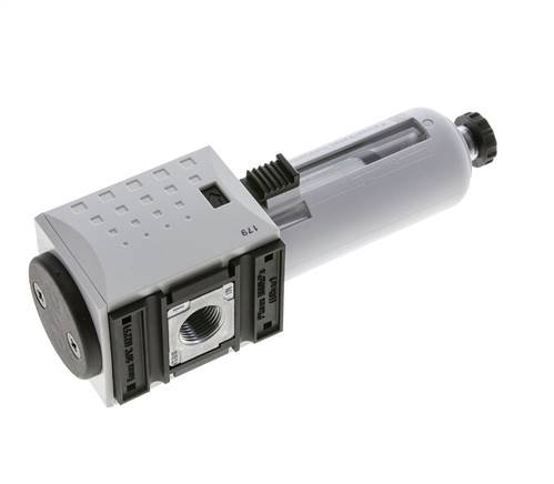 Vorfilter 0.3microns G3/8'' 300l/min Semi-Auto Polycarbonat Futura 1