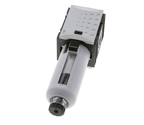 Vorfilter 0.3microns G3/8'' 300l/min Semi-Auto Polycarbonat Futura 1