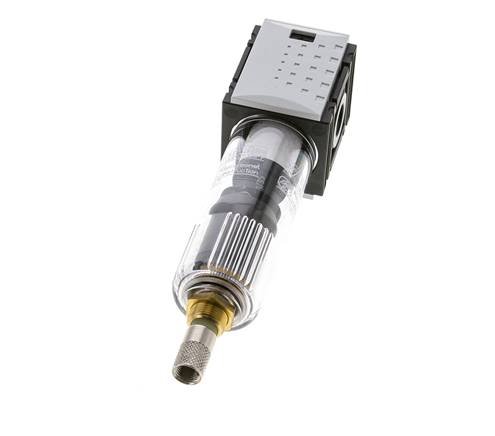 Vorfilter 0,3 Mikrometer G1/4'' 140l/min Auto (Geschlossen ohne Druck) Polycarbonat Futura 0