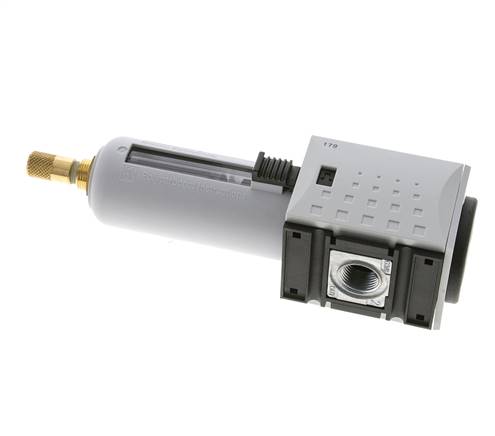 Vorfilter 0.3microns G3/8'' 300l/min Auto Polycarbonat Futura 1