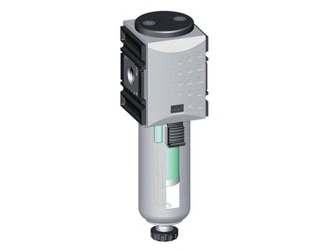 Vorfilter 0.3microns G3/8'' 300l/min Semi-Auto Metall Futura 1