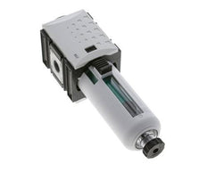 Microfilter 0.01microns G1/4'' 350l/min Semi-Auto Polycarbonat Futura 1