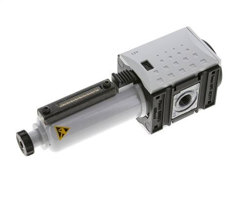 Microfilter 0.01microns G1/4'' 350l/min Semi-Auto Metal Futura 1