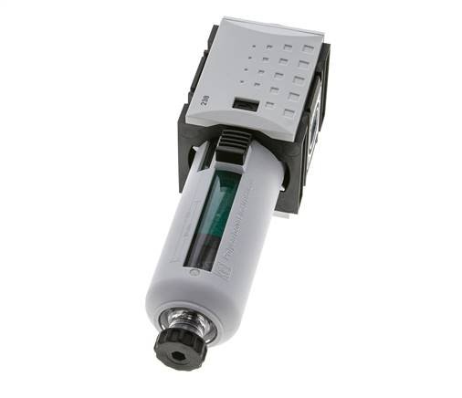 Microfilter 0.01microns G3/8'' 350l/min Semi-Auto Polycarbonat Futura 1