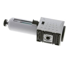 Microfilter 0.01microns G1/4'' 350l/min Semi-Auto Polycarbonat Futura 1