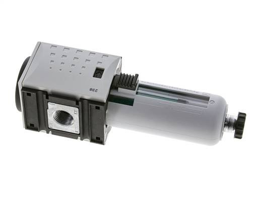 Microfilter 0.01microns G3/8'' 350l/min Semi-Auto Polycarbonat Futura 1