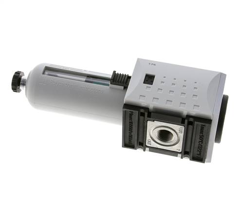 Microfilter 0.01microns G3/8'' 450l/min Semi-Auto Polycarbonat Futura 2