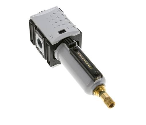 Microfilter 0.01microns G3/8'' 350l/min Auto Metal Futura 1
