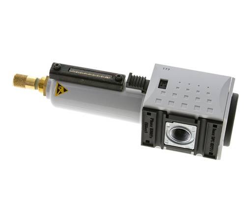 Microfilter 0.01microns G3/8'' 350l/min Auto Metal Futura 1