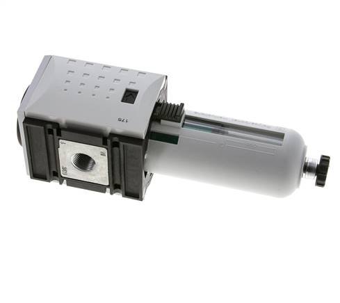 Microfilter 0.01microns G3/8'' 450l/min Semi-Auto Polycarbonat Futura 2