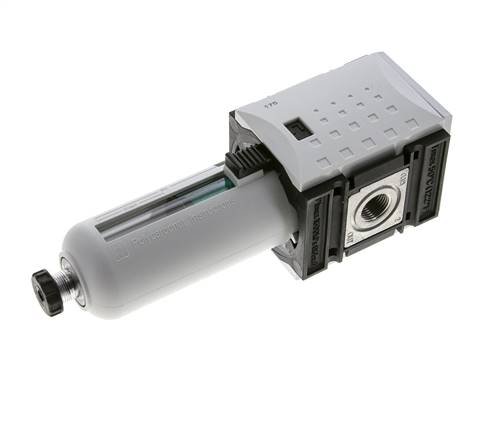 Microfilter 0.01microns G3/8'' 450l/min Semi-Auto Polycarbonat Futura 2
