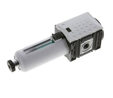 Microfilter 0.01microns G1/4'' 350l/min Semi-Auto Polycarbonat Futura 1