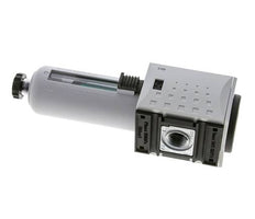 Microfilter 0.01microns G3/8'' 350l/min Semi-Auto Polycarbonat Futura 1