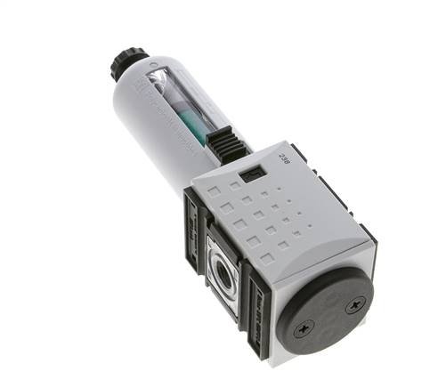 Microfilter 0.01microns G1/4'' 350l/min Semi-Auto Polycarbonat Futura 1