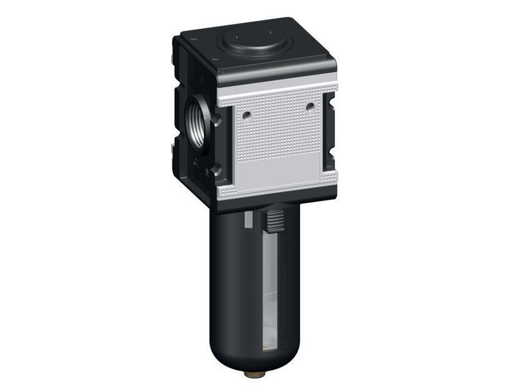 Aktivkohlefilter G1'' 3000l/min Halbautomatischer Schutzkäfig Polycarbonat Multifix 4