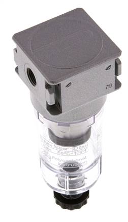 Vorfilter 0.3microns G1/8'' 130l/min Semi-Auto Polycarbonat Multifix 0