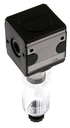 Vorfilter 0.3microns G1/4'' 160l/min Semi-Auto Polycarbonat Multifix 1