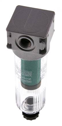 Mikrofilter 0.01microns G1/4'' 450l/min Halbautomatisch Polycarbonat Multifix 0