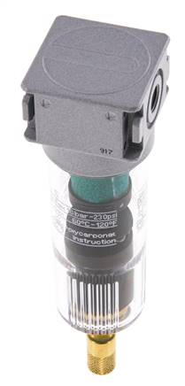 Mikrofilter 0.01microns G1/8'' 230l/min Auto Polycarbonat Multifix 0