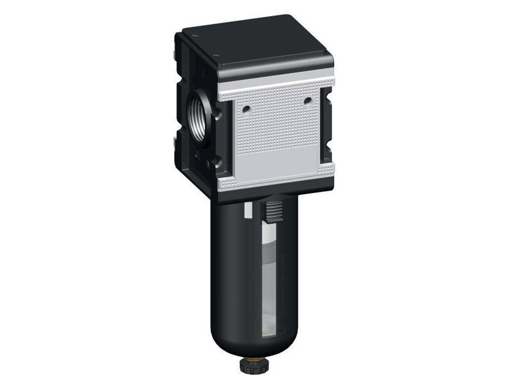 Microfilter 0.01microns G1'' 1500l/min Halbautomatischer Schutzkäfig aus Polycarbonat Multifix 4