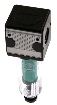 Microfilter 0.01microns G1/4'' 280l/min Semi-Auto Polycarbonat Multifix 1