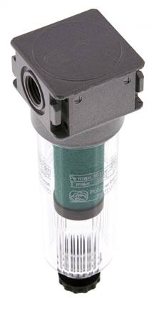 Mikrofilter 0.01microns G1/4'' 450l/min Halbautomatisch Polycarbonat Multifix 0
