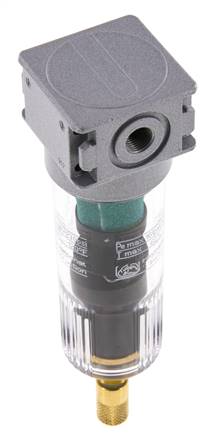 Mikrofilter 0.01microns G1/8'' 230l/min Auto Polycarbonat Multifix 0