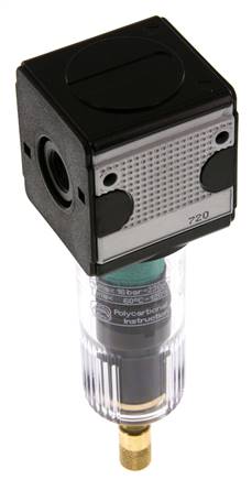 Microfilter 0.01microns G1/4'' 280l/min Auto Polycarbonat Multifix 1