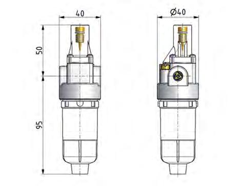 Schmierstoff G1/4'' Metall Standard 0